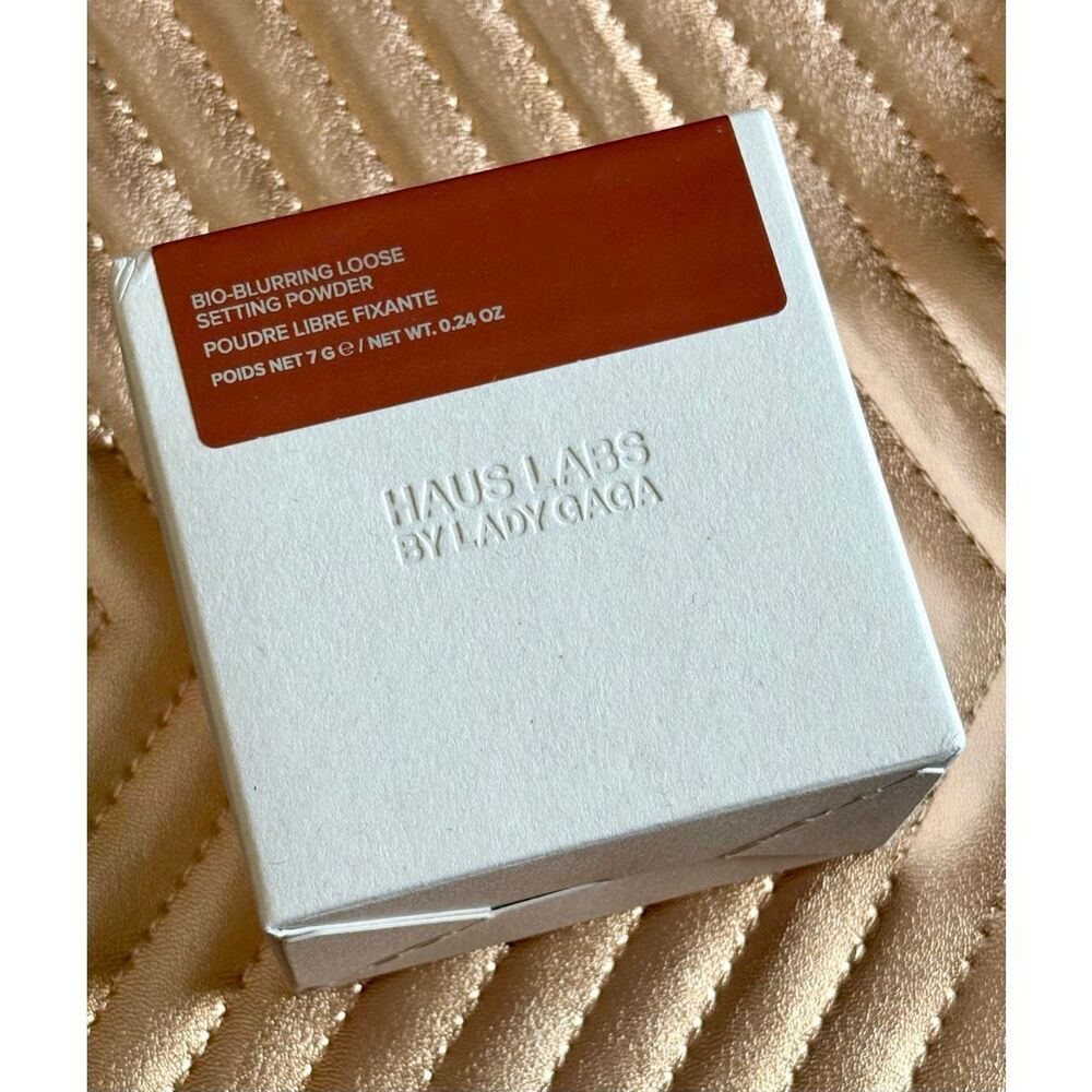 HAUS LABS by Lady Gaga - NWTIB Bio-Blurring Loose Setting Powder/"Cocoa"/.24 oz